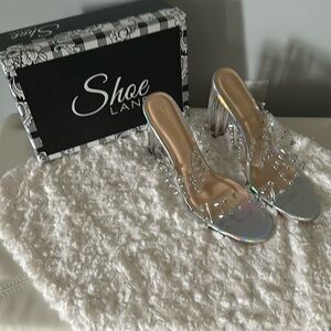 Tinstree Clear Lucite Heels
